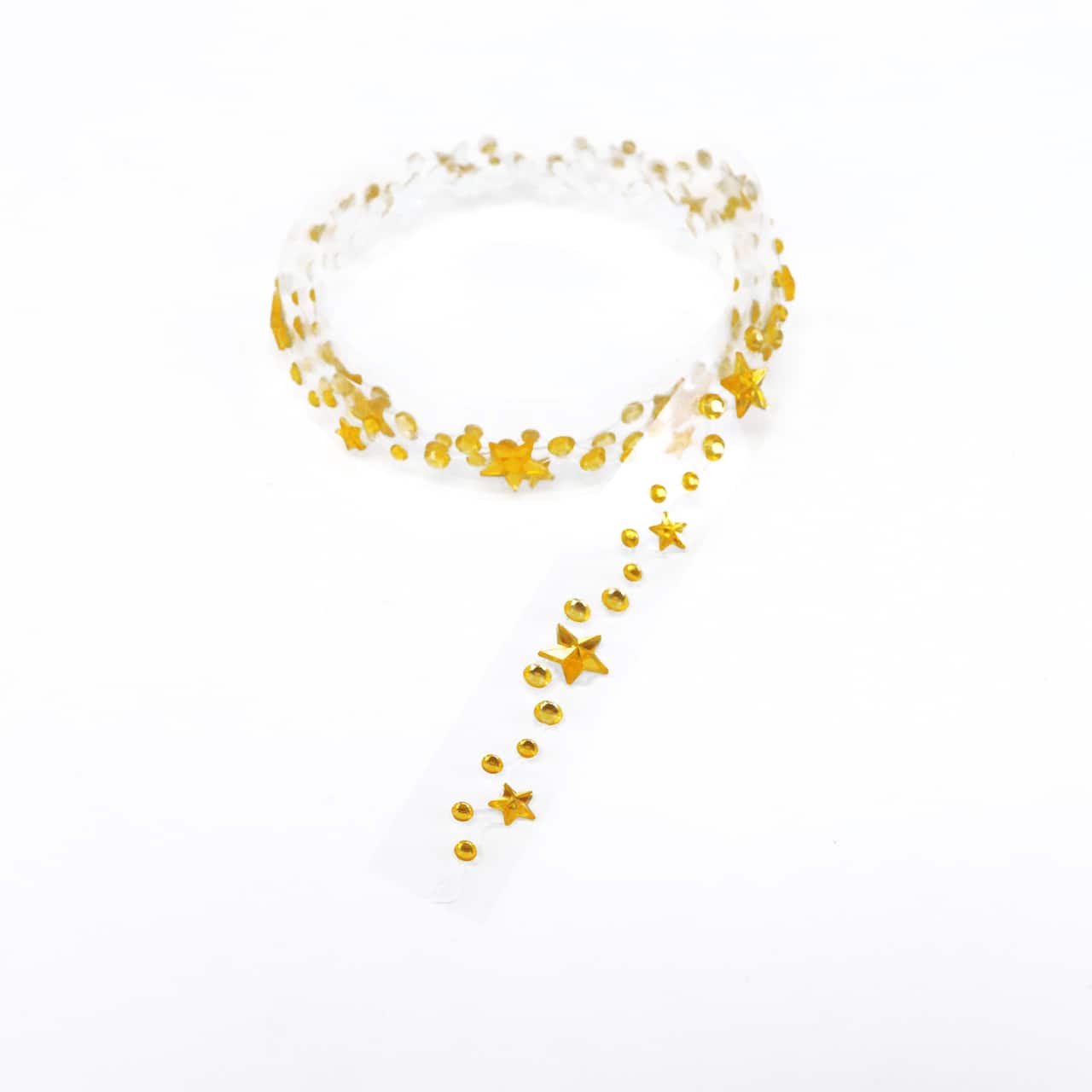 1yd. Gold Star Graduation Cap Bling Stickers by Recollections™